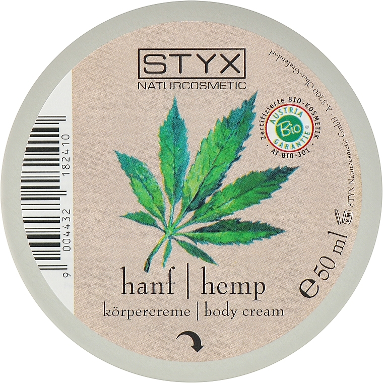 Крем для тіла "Олія насіння конопель" - Styx Naturcosmetic Hemp Body Cream — фото N1