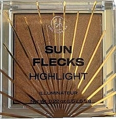 Хайлайтер для обличчя - BH Cosmetics Los Angeles Sun Flecks Highlight — фото N2