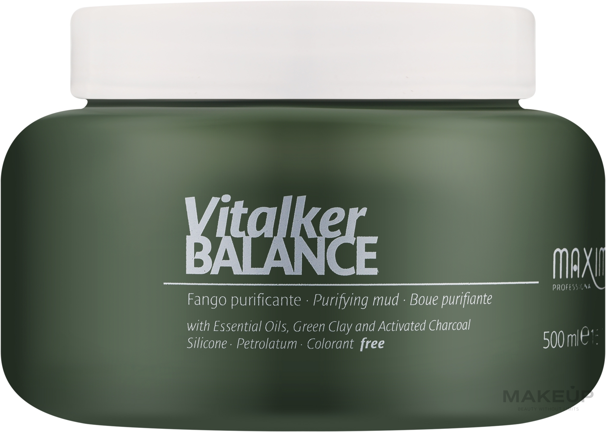 Очищающая грязь для жирной кожи головы - Maxima Vitalker Balance Purifying Mud — фото 500ml