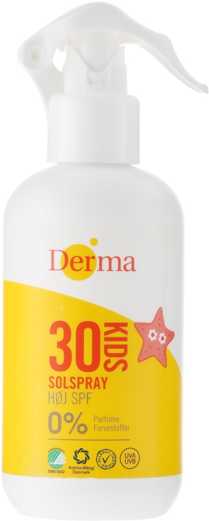 Сонцезахисний крем для дітей - Derma Kids Sun Spray SPF30 — фото N3