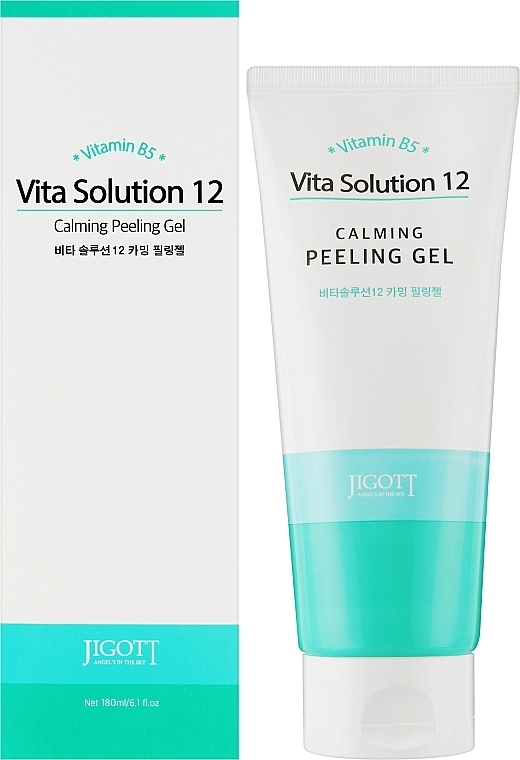 Успокавающий пилинг-гель для лица - Jigott Vita Solution 12 Calming Peeling Gel — фото N2