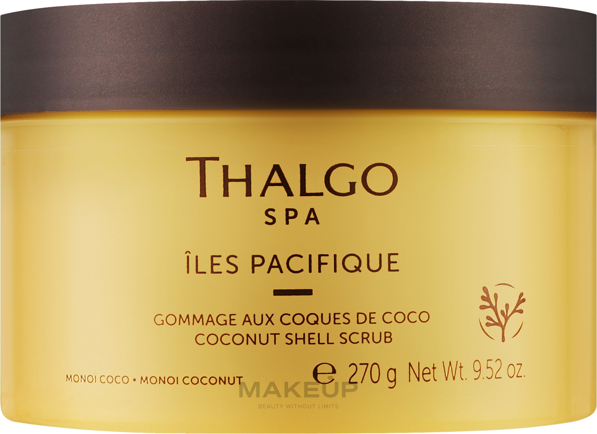 Скраб для тела с кокосовой скорлупой - Thalgo Spa Coconut Shell Scrub — фото 270g