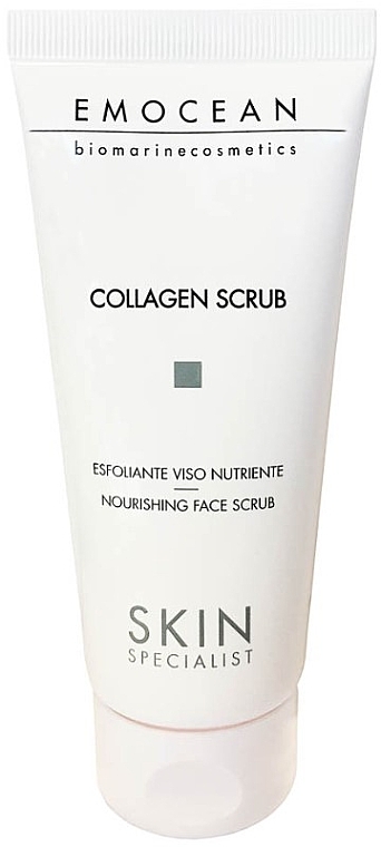 Колагеновий відлущувальний скраб для обличчя - Emocean Skin Specialist Collagen Scrub — фото N1