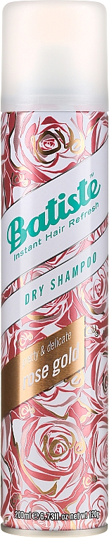 Сухий шампунь - Batiste Rose Gold Dry Shampoo — фото N3