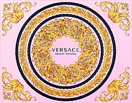 Versace Bright Crystal - Набір (edt/50ml + b/lot/50ml + sh/gel/50ml) — фото N1