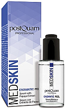 Ензимна сироватка-пілінг для обличчя з екстрактом папаї - PostQuam Med Skin Enzimatic Peel Serum With Papaya Extract — фото N1