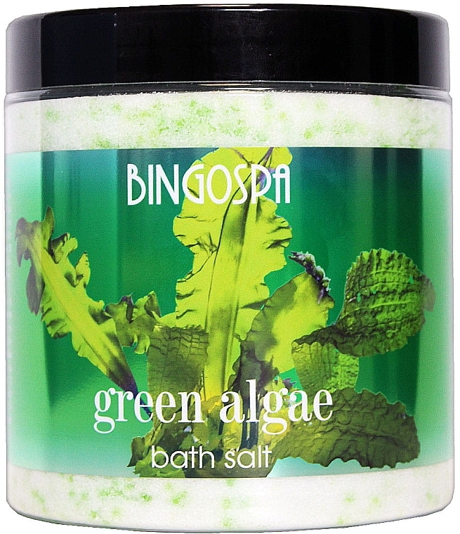 Сіль для ванн із зеленими водоростями - BingoSpa Green Algae Bath Salt — фото N1