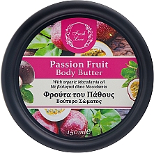 Парфумерія, косметика Крем-масло для тіла "Маракуйя" - Fresh Line Fresh Bar Body Body Butter Passion Fruit