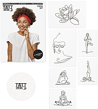 Парфумерія, косметика УЦІНКА! Тимчасове тату - TATTon.me Yoga Set *