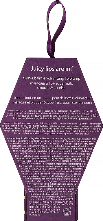 Набір - Tarte Cosmetics Merry Maracuja Juicy Lip Duo (lip/balm/2x1.3g) — фото N3