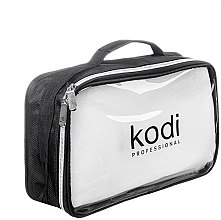 Косметичка №1, нейлонова, на блискавці, чорна - Kodi Professional — фото N1