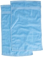 Полотенце для лица, голубые - Oriflame Arctic Ritual Towel Set — фото N2