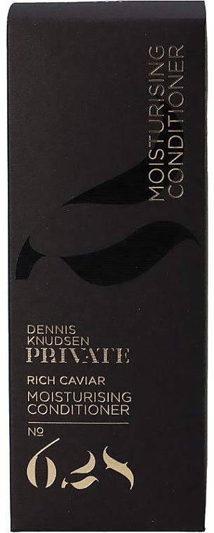 Насичений зволожувальний кондиціонер з ікрою - Dennis Knudsen Private 628 Rich Caviar Moisturising Conditioner — фото N2