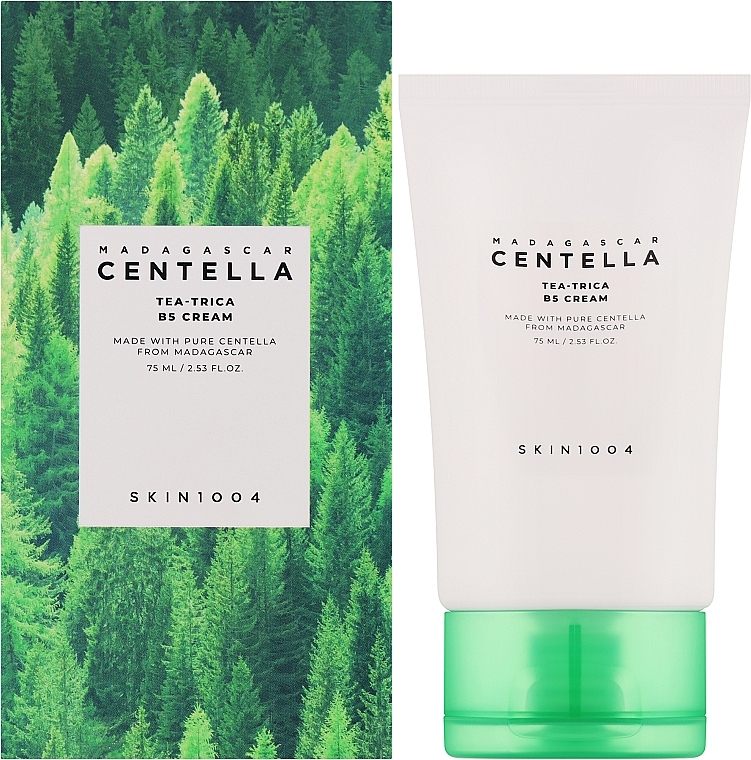 Крем для проблемної та жирної шкіри - SKIN1004 Madagascar Centella Tea-Trica B5 Cream — фото N2