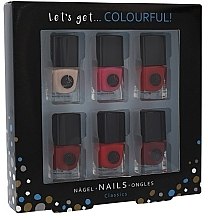 Духи, Парфюмерия, косметика Набор лаков - Cosmetic 2K Lets Get Colourful! (nail/laquer/6х5ml)