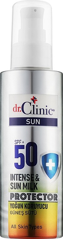 Защитное молочко для тела - Dr. Clinic Intense & Sun Milk Protector SPF 50 — фото N1