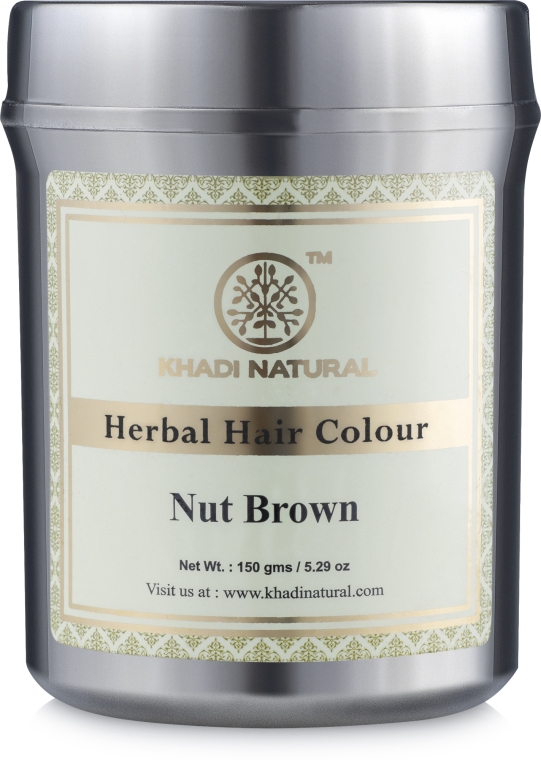 Аюрведична фарба для волосся на основі хни - Khadi Natural Herbal Hair Colour — фото N1