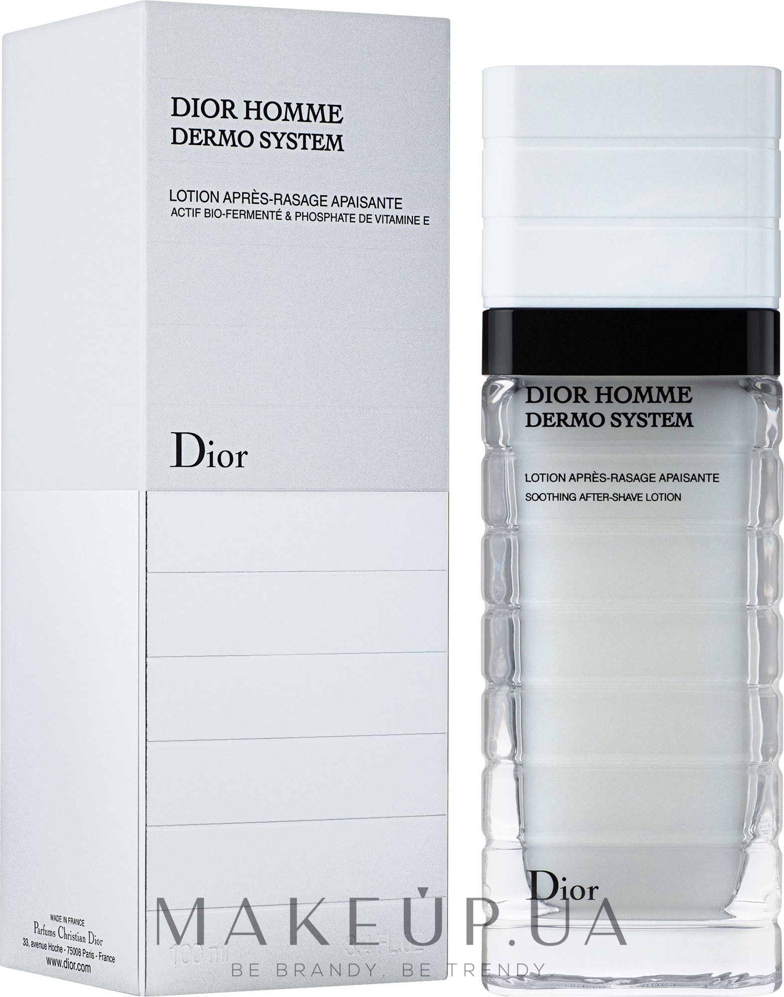 Зволожуючий лосьйон для обличчя - Dior Homme Dermo System Repairing After-Shave Lotion 100ml — фото 100ml
