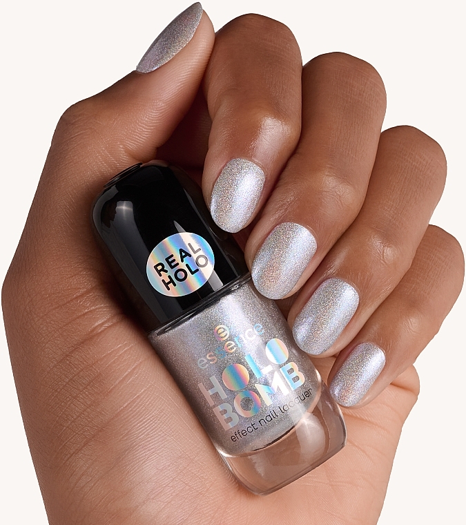 Лак для нігтів - Essence Holo Bomb Effect Nail Lacquer — фото N4