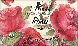 Парфумерія, косметика Мило натуральне "Троянда" - Florinda Sapone Vegetale Rose