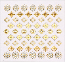 Парфумерія, косметика Декоративні наклейки для нігтів «Jewel»  - Peggy Sage Decorative Christmas 2019 Nail Stickers