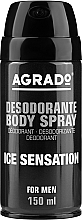 Дезодорант-спрей "Крижана сенсація" - Agrado Ice Sensation Deodorant — фото N1