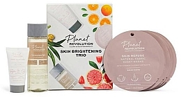 Парфумерія, косметика Набір - Revolution Beauty London Planet Revolution Skin Brightening Trio