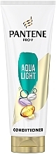 Легкий поживний бальзам-ополіскувач для волосся - Pantene Pro-V Aqua Light Balsam-Conditioner — фото N1