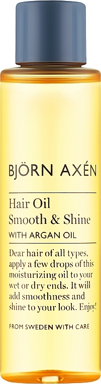 Масло для волос - BjOrn AxEn Hair Oil Smooth And Shine  — фото N1