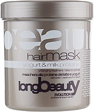 Парфумерія, косметика Маска для волосся, з молочними протеїнами - Edelstein Long Beauty Yogurt & MIlk Protein Hairmask