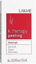 Гель интенсивного воздействия против перхоти - Lakme K.Therapy Peeling Shock Gel — фото N2