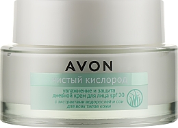 Духи, Парфюмерия, косметика Дневной увлажняющий крем для лица SPF20 - Avon Oxypure Day Cream