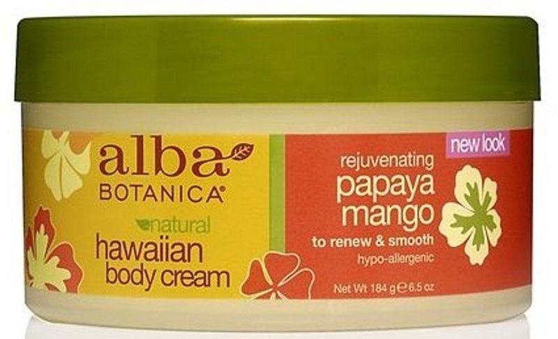 Крем для тела "Папайа-Манго" - Alba Botanica Natural Hawaiian Body Cream Rejuvenating Papaya Mango