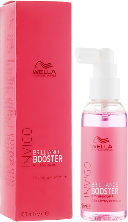 Бустер-концентрат для захисту яскравості кольору - Wella Invigo Color Brilliance Booster — фото N1