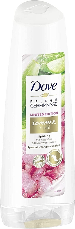 Кондиционер для волос с алоэ и розовой водой - Dove Sommer Ritual Conditioner Limited Edition — фото N4