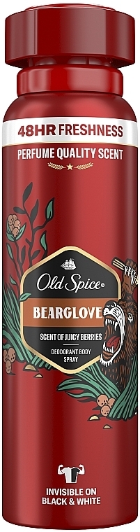 Аэрозольный дезодорант - Old Spice Bearglove Deodorant Spray — фото N1