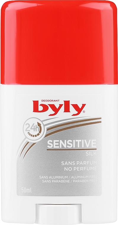 Дезодорант-стик - Byly Desodorante Sensitive Silk — фото N1