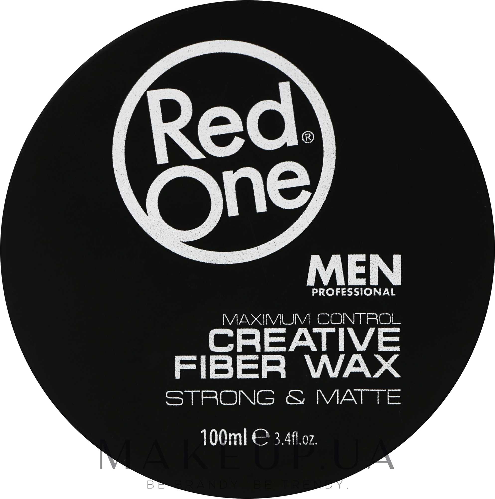 Віск для волосся - RedOne Professional Men Creative Fiber Wax Maximum Control Strong Hold & Matte — фото 100ml