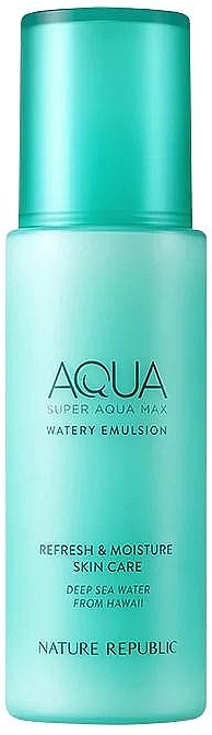 Эмульсия для лица - Nature Republic Super Aqua Max Watery Emulsion — фото N1