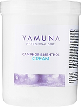 Парфумерія, косметика Масажний крем "Камфора-ментол" - Yamuna Camphoros Mentolos Cream