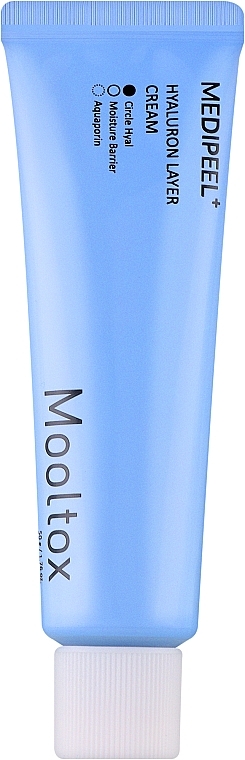 Крем для повышения эластичности кожи лица - MEDIPEEL Hyaluron Layer Cream Mooltox 