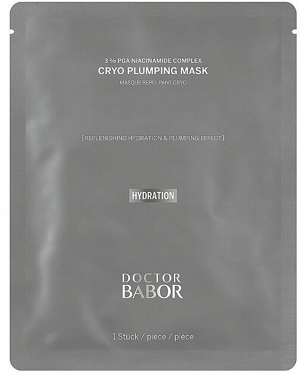 Увлажняющая маска для лица - Babor Doctor Babor Hydration Cryo Plumping Mask — фото N1