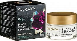 Духи, Парфюмерия, косметика Крем-лифтинг для лица - Soraya Black Orchid & Diamonds 50+ Lifting Cream