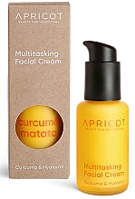 Многофункциональный крем для лица "Куркума и гиалурон" - Apricot Multitasking Facial Cream Curcuma Matata — фото N1