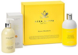 Парфумерія, косметика Набір - Acca Kappa Green Mandarin Kit (edc/100ml + sh/gel/500ml + lot/300ml)