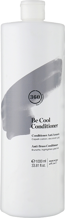 Кондиционер для тонирования темных, осветленных или седых волос - 360 Be Cool Conditioner — фото N2