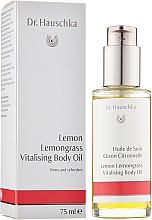 Олія для тіла "Лимон і лемонграс" - Dr. Hauschka Lemon Lemongrass Vitalizing Body Oil — фото N2