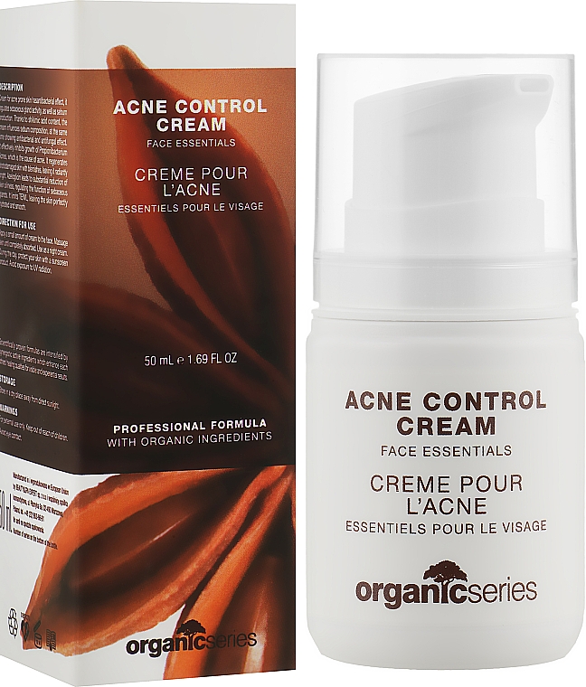 Крем для проблемной кожи склонной к акне - Organic Series Acne Control Cream — фото N2