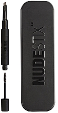 Олівець і гель для брів 2в1 - Nudestix Eyebrow Stylus Pencil & Gel — фото N1