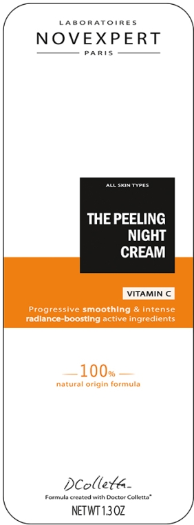 Ночной крем-пилинг для лица - Novexpert Vitamin C The Peeling Night Cream — фото N2